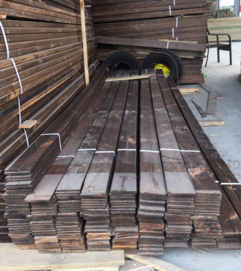 綿陽碳化木展示